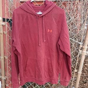 Under Armour Men's Burgundy Hoodie Sweater